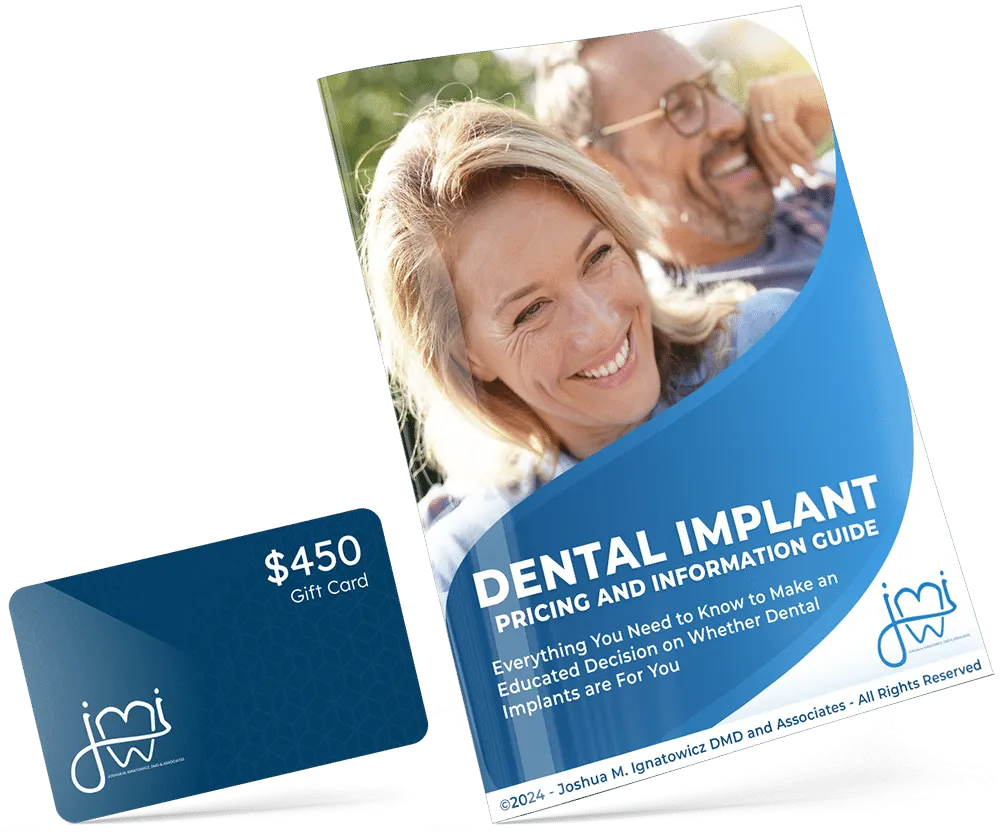 Illustrated diagram of a dental implant guided surgery procedure